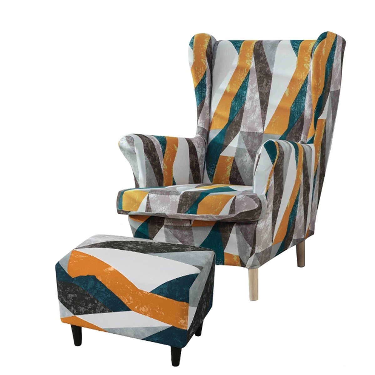 Hoes voor Fauteuil & Poef - Geometrische patronen