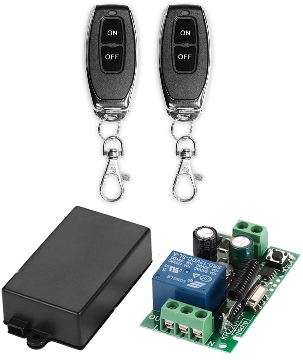 QIACHIP 433MHz RF wireless remote control switch 230V 1 channel - ShopVlot