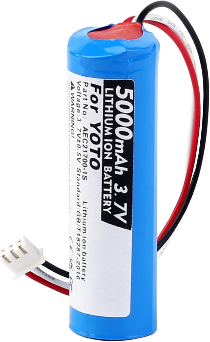 Battery for Yoto Player, 3rd Generation Children's Bluetooth Speaker Music Storybox Replacement Battery (3.7V, 5000mAh) - ShopVlot