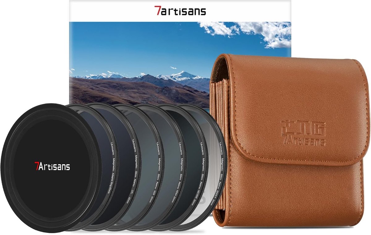 Filters 77mm 5-in-1 Set - UV, ND, CPL, GND en Black Mist - Hoge kwaliteit K9 glas - Ideaal voor portretfotografie - ShopVlot