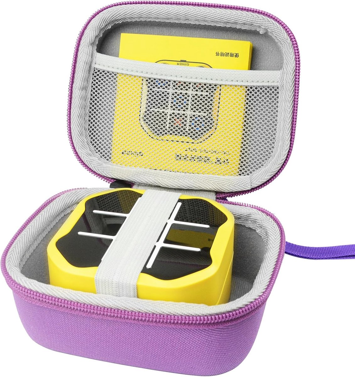 Hardcase voor Tic Tac Toe Bolt - Paarse Bescherming - Draagbaar en Compact - Ideaal voor Veilig Transport - ShopVlot