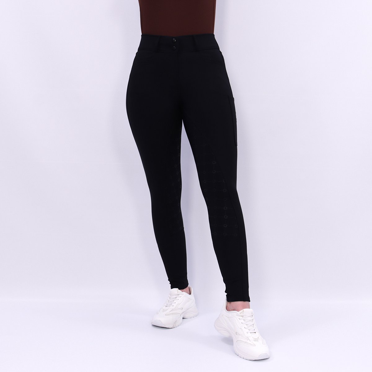 Quur Paardrijbroek Quur Qmabel Full Grip Zwart - 34