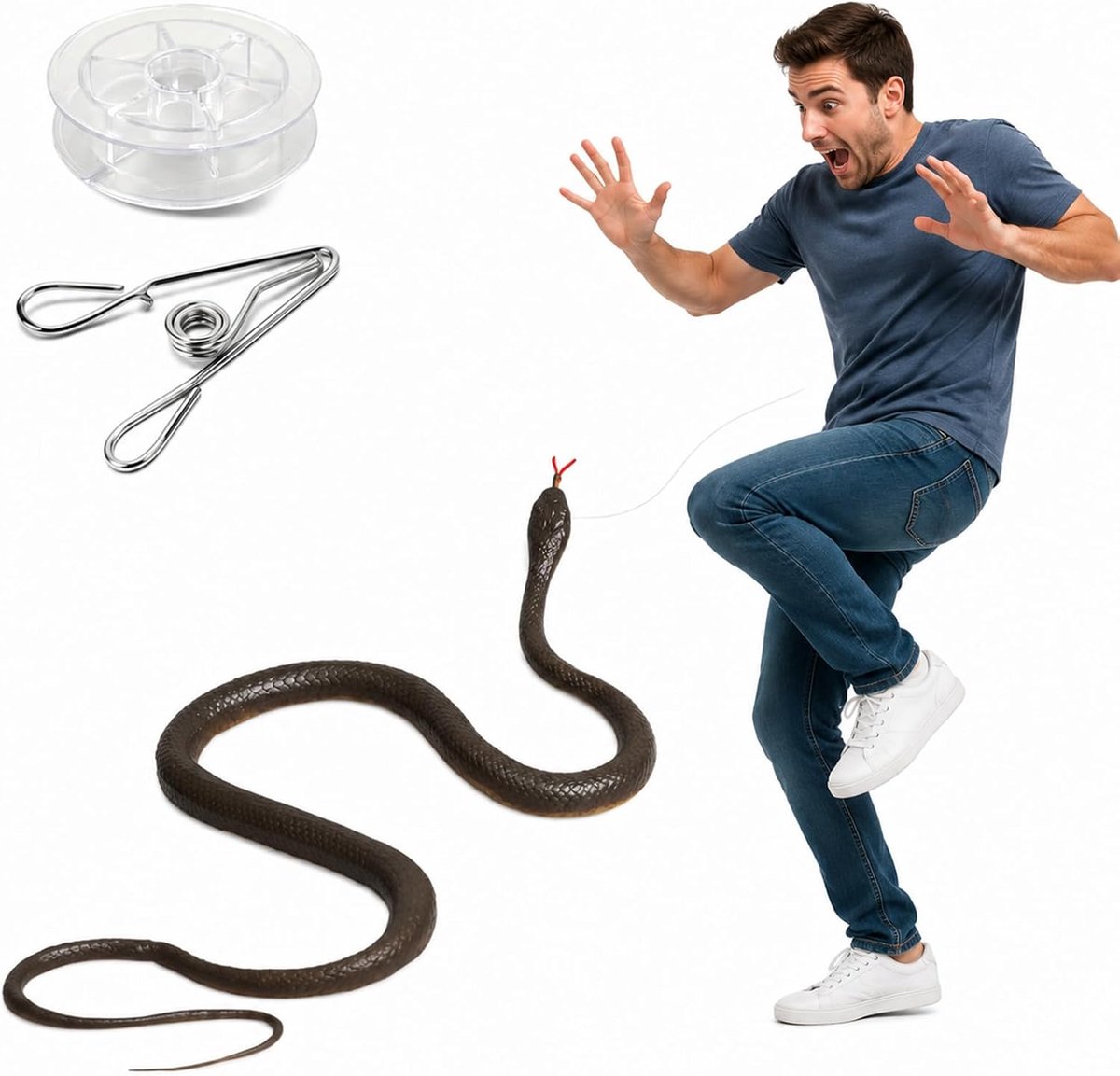 ZhouWei Slang van rubber, 120 cm, slang van rubber - ShopVlot