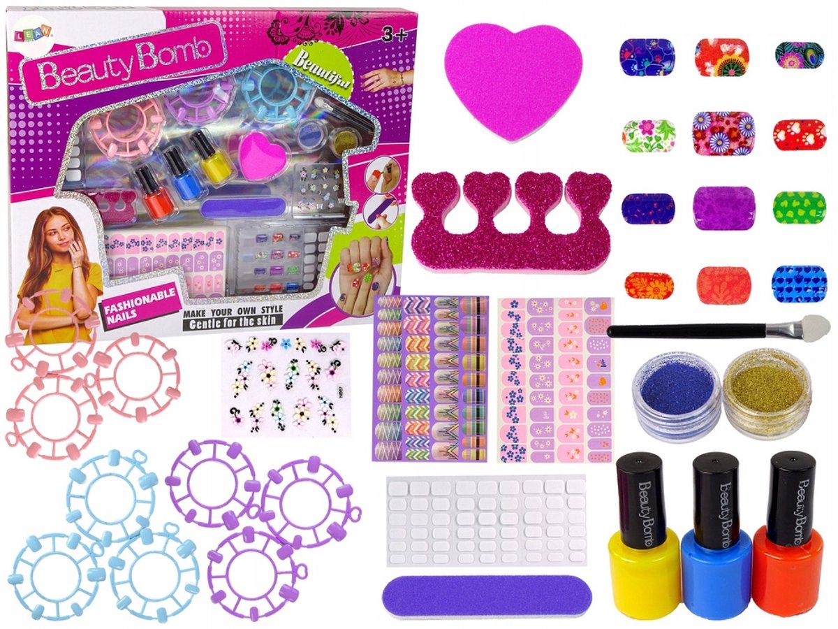 Creatieve Nagelset voor Kinderen: Lakkies, Glitter & Tips