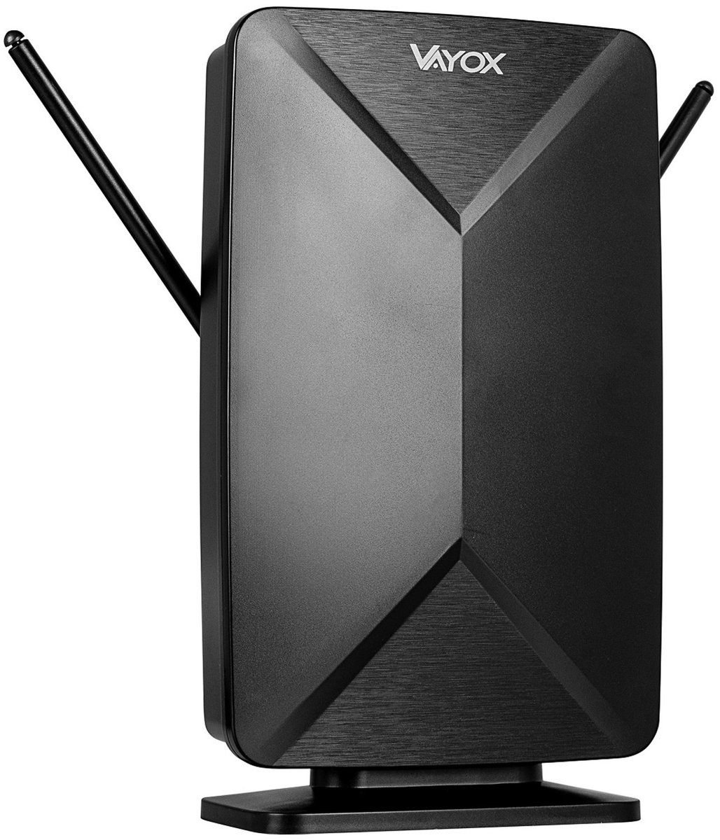 Actieve antenne, voor binnen, voor buiten, DVB-T2, 4K, Vayox