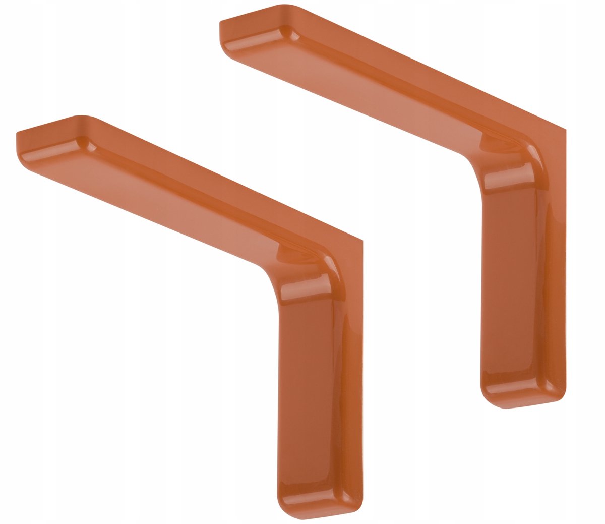 2x Plankdragers Hoekbeugels 18cm Kalvados - Bolis