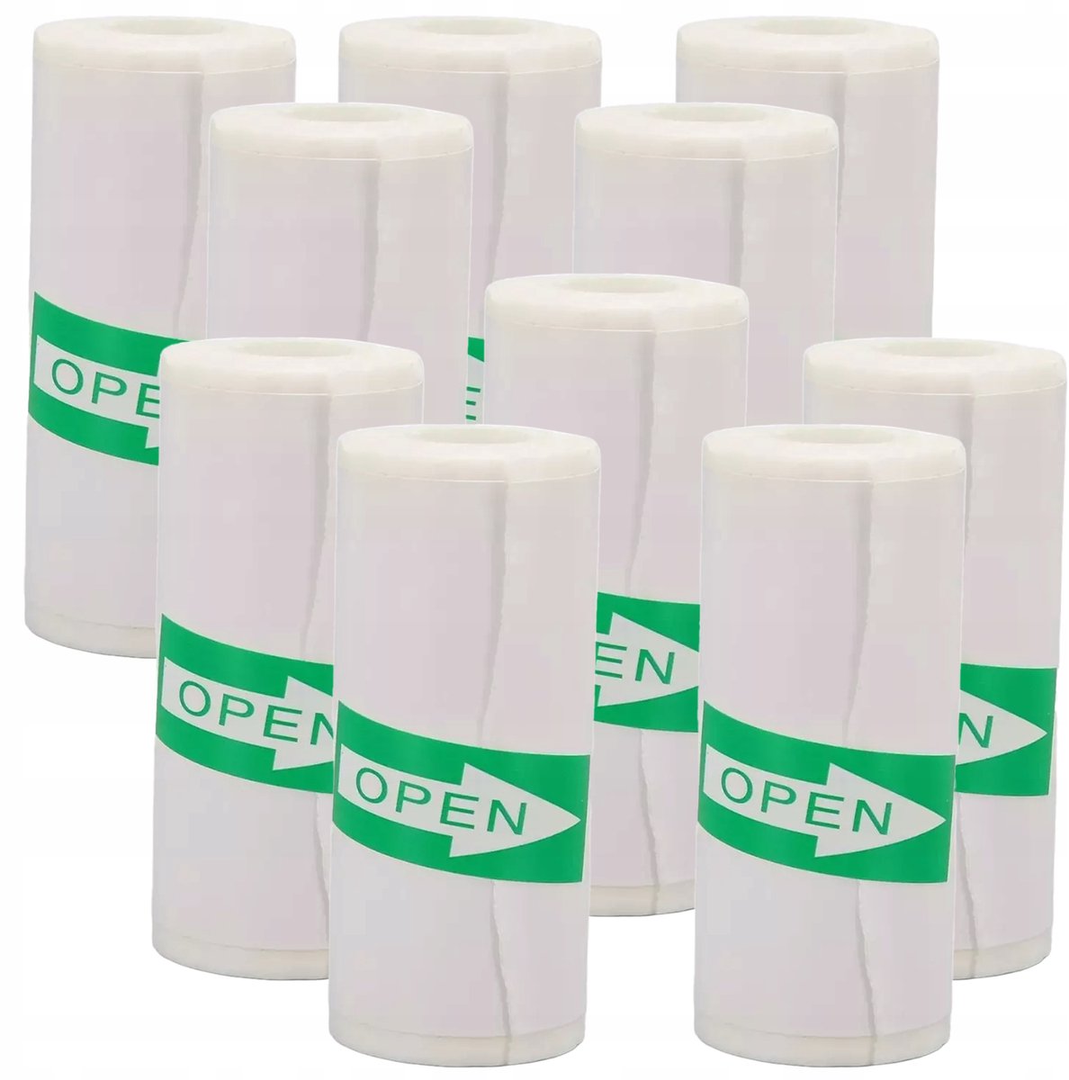 10x Zelfklevende Thermische Papierrollen voor Mini Printer