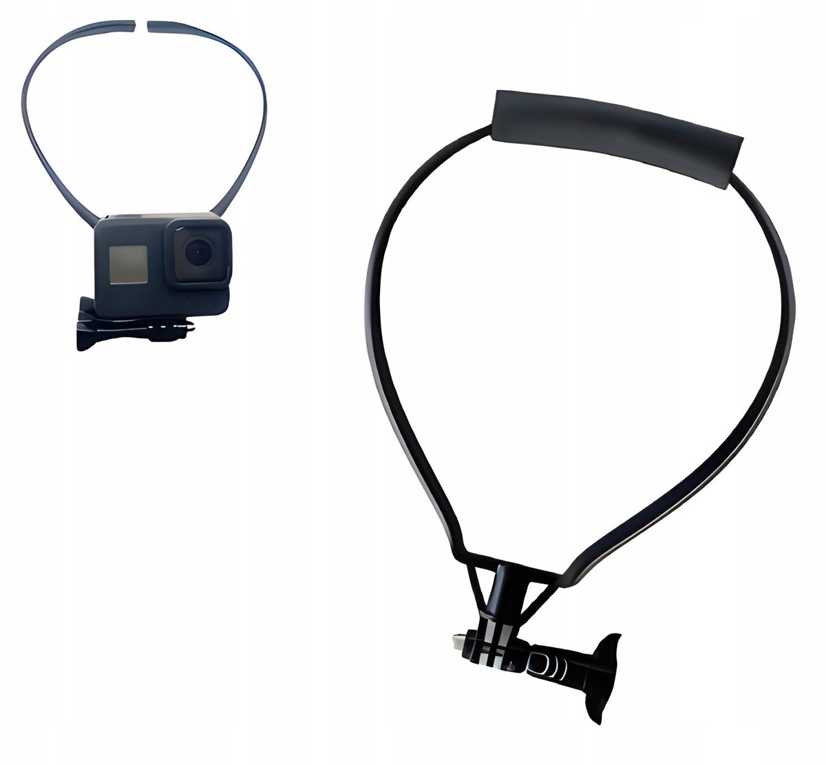Universele Nekhouder & Fietsstuurhouder voor Sportcamera's
