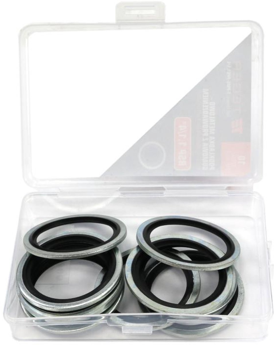 TEGER Metaal-Rubberen Ring met Leiding BSP 1.1/4" (10 stuks)
