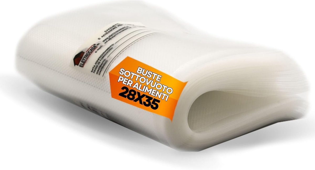 thermozakjes 28 x 35 cm - 50 stuks - geribde vacuümzakken - voorkomt vriesbrand - ShopVlot