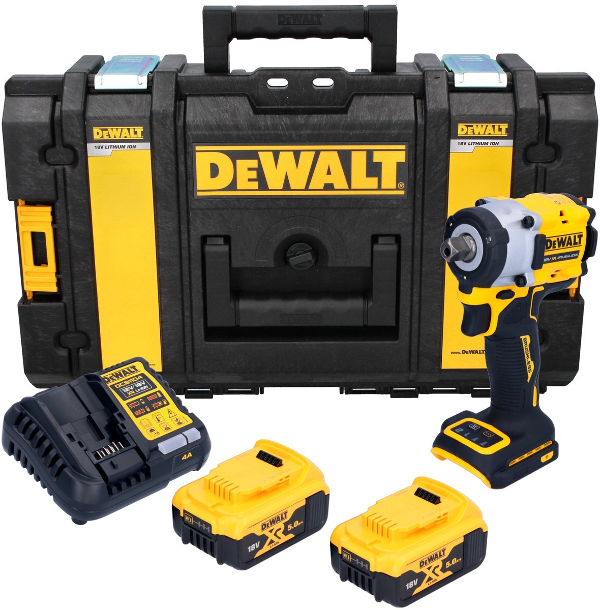 DeWalt DCF 922 N accu slagmoersleutel 18 V 406 Nm 1/2" Brushless Solo - zonder accu, zonder oplader