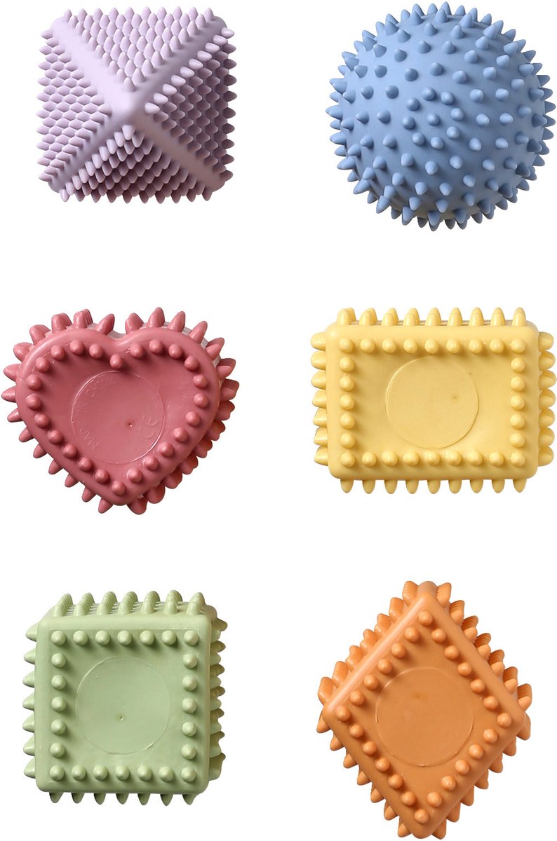 Vertbaudet Set van sensorische vormen 6st