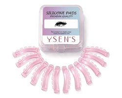 Ysen's Zelfklevende wimperlifting-pads, 12 stuks, 6 maten, Koreaans geïnspireerd siliconen design zonder huidlijm - ShopVlot