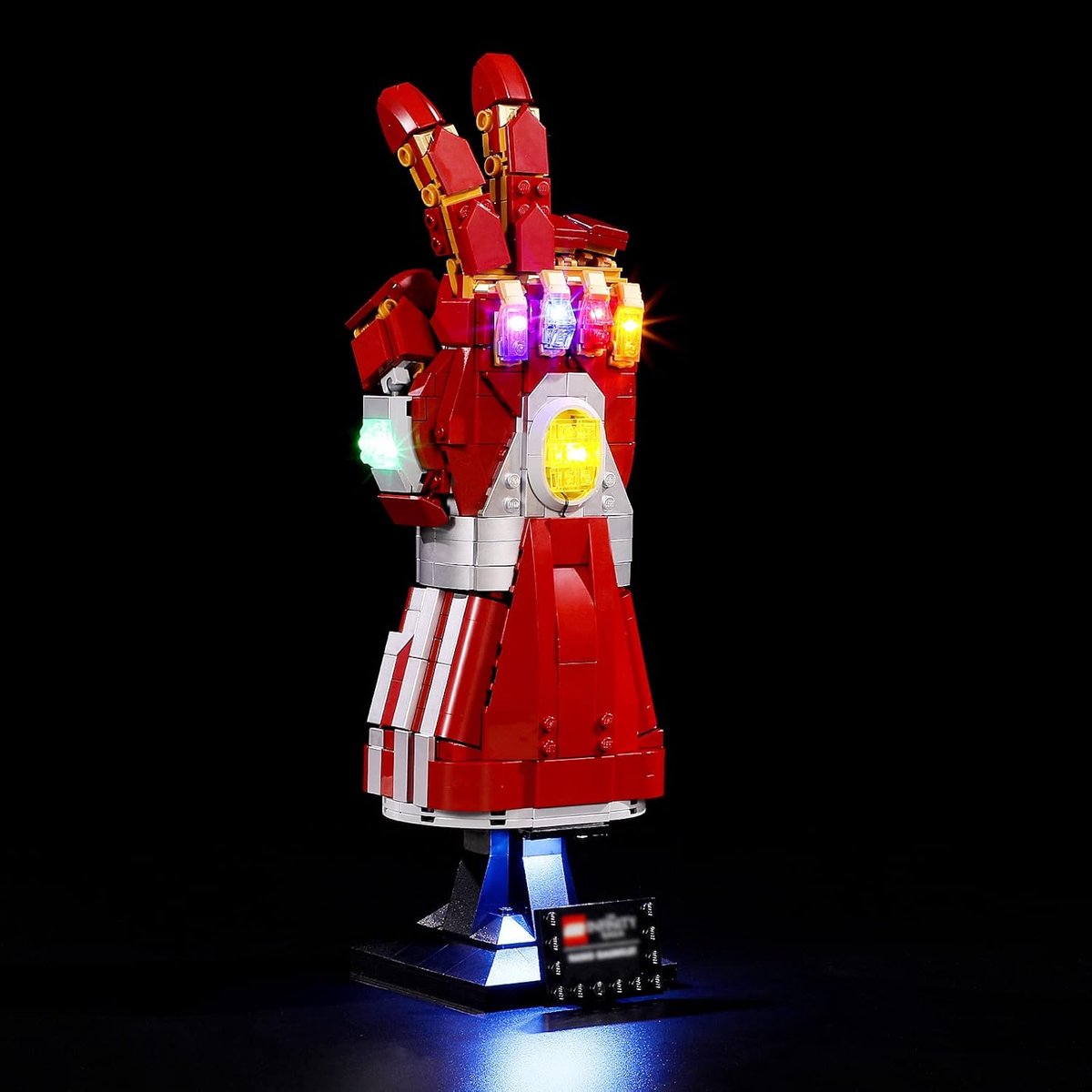 LIGHTAILING Light Set for 76223 Nano Glove - LED Lighting Kit Compatible with Building Blocks Model - ShopVlot