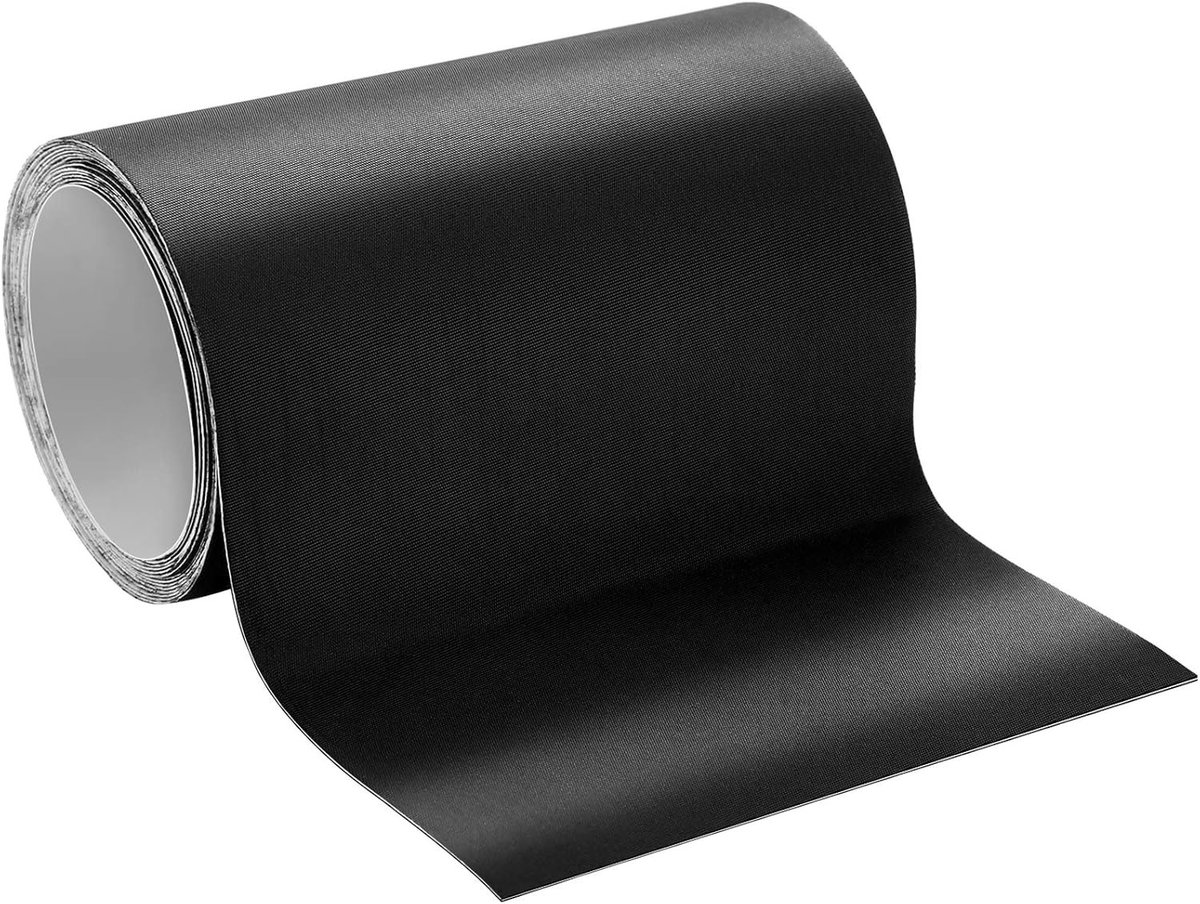 Reparatieset tentdoek - Zwart - 3 Inch x 79 Inch - Nylon Zelfklevende Reparatiepatches - Voor Kleding en Outdoor