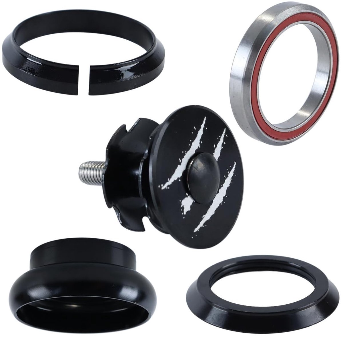 Solidchoice - EC34 Fiets Headset met Afgedichte Lagers voor MTB en Racefietsen