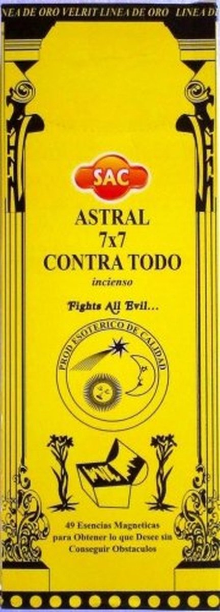 Solidchoice - Wierookstokjes ASTRAL 7 x 7, 120 g