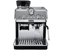 De’Longhi La Specialista Arte - pistonmachine met MyLatte Art-stoompijpje en Active Temperature Control - Metaal/Zwart - EC9155.MB