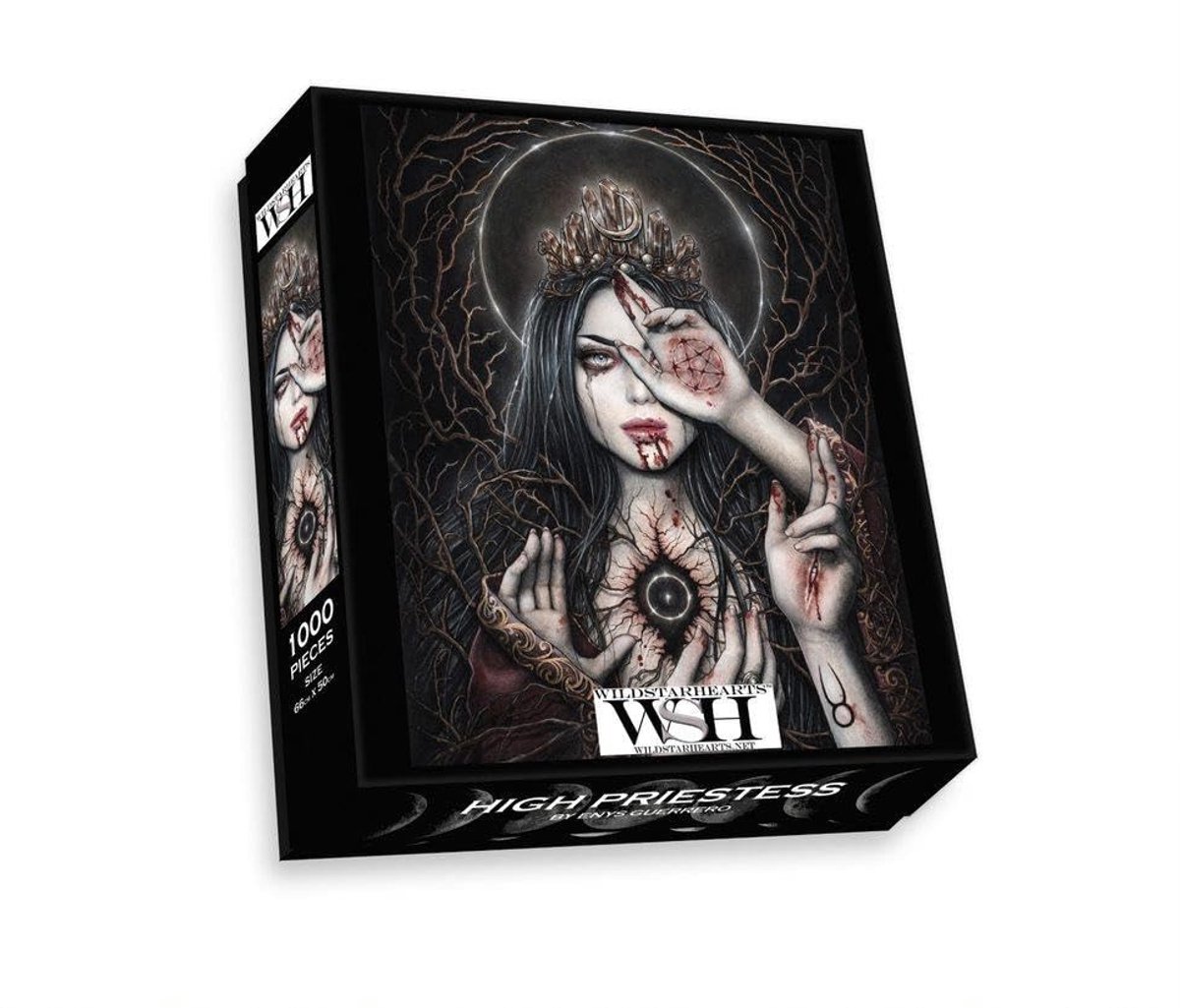 Solidchoice - High Priestess 1000-delige Puzzel - Kunst van Enys Guerrero