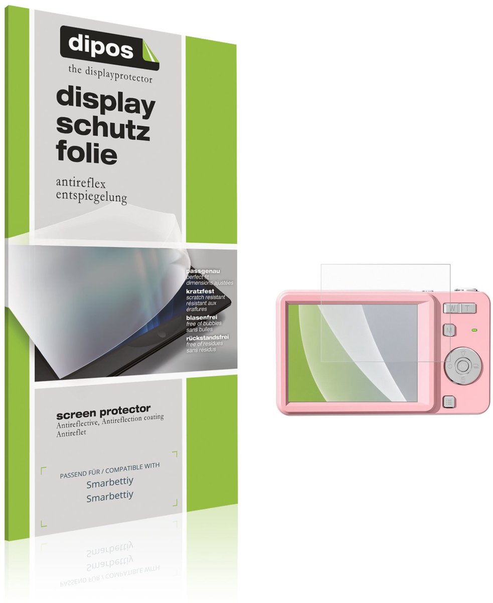 dipos – 4x Matte Beschermfolie geschikt voor Smarbettiy Smarbettiy | Krasbestendige & antireflecterende Screenprotector Ultra-Thin