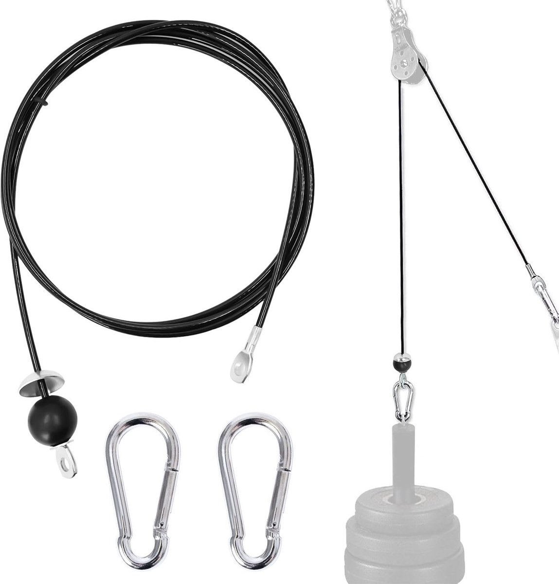 Solidchoice - Gymkabel voor Fitnessapparaten Staalkabel