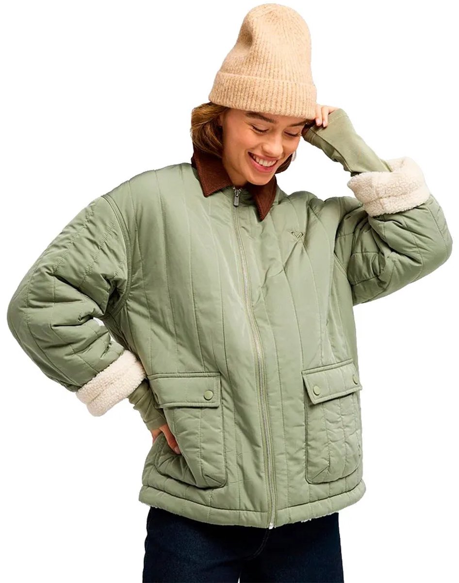 Roxy Wanderlight Jas Groen M Vrouw
