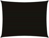 vidaXL - Zonnescherm - rechthoekig - 4x5 - m - oxford - stof - zwart