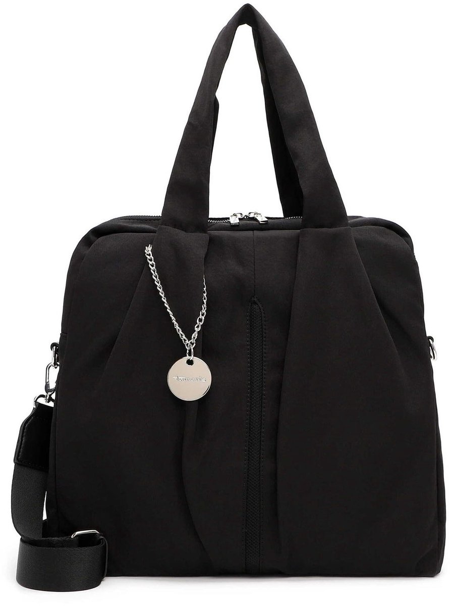 Tamaris schoudertas Mia Cityshopper Black zwart