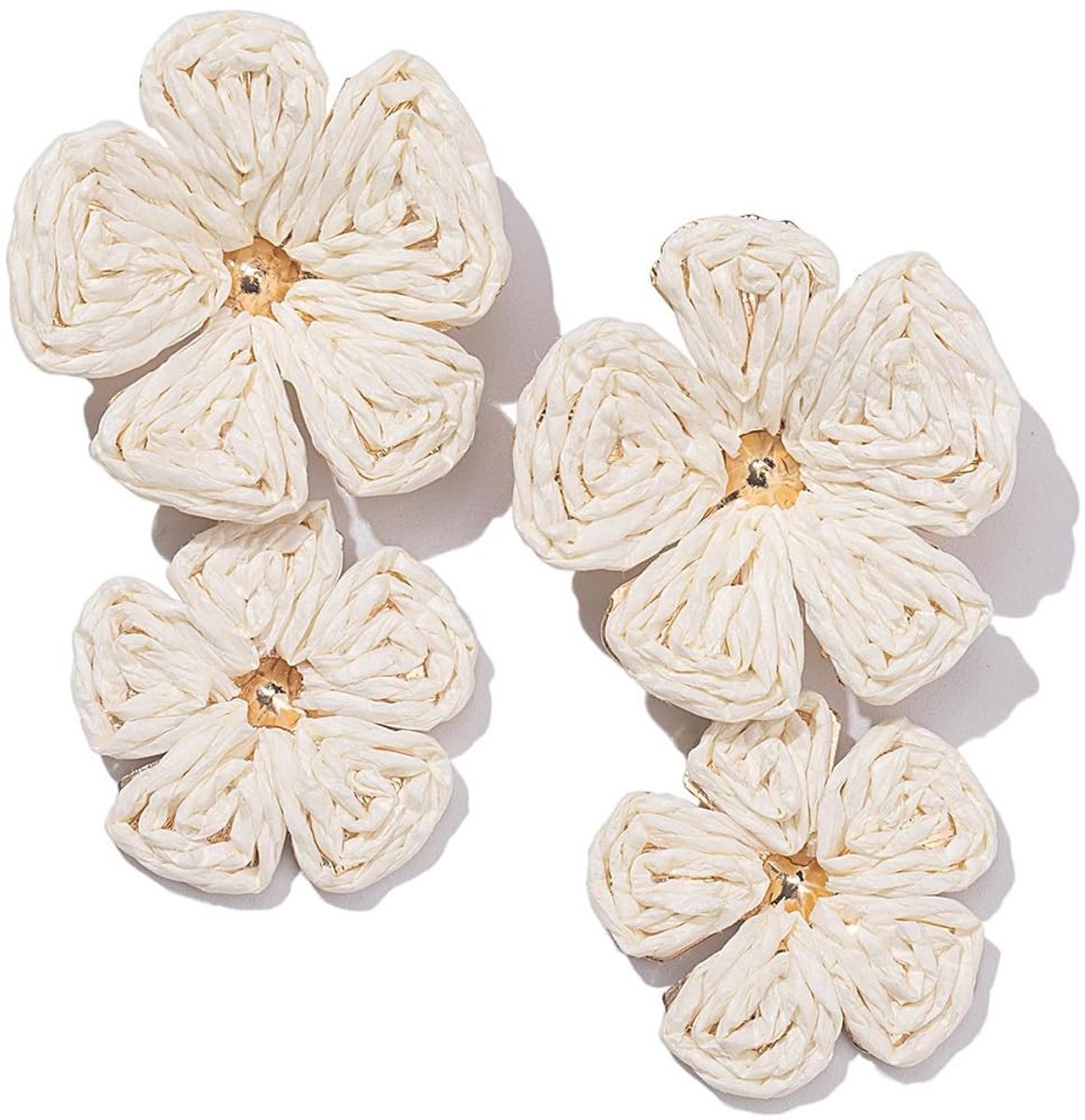 Solidchoice - Boheemse Bloemenoorbellen voor Dames, Stijlvol en Elegante Accessoires