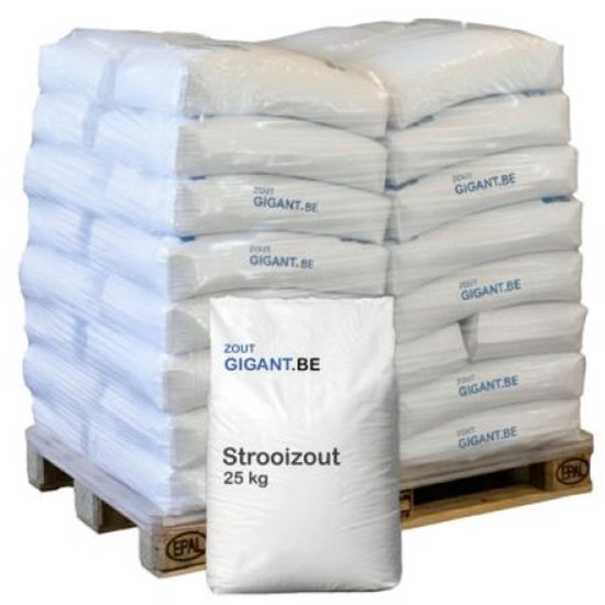 Strooizout | 25 kg.| Wegenzout | Road Salt | Terras Zout | Extra Snel