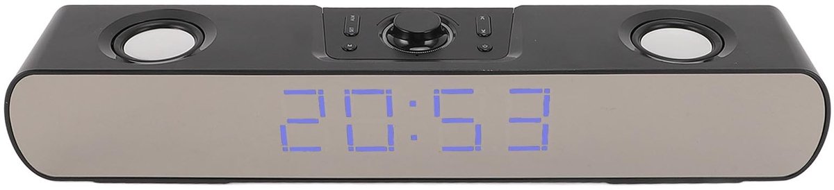 Solidchoice - Bluetooth Draadloze Computerluidspreker met FM-radio en Wekker
