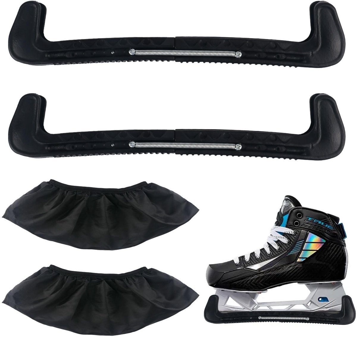 Solidchoice - Verstelbare Schaatsbeschermers met Stofbeschermers - Voor Dames en Heren