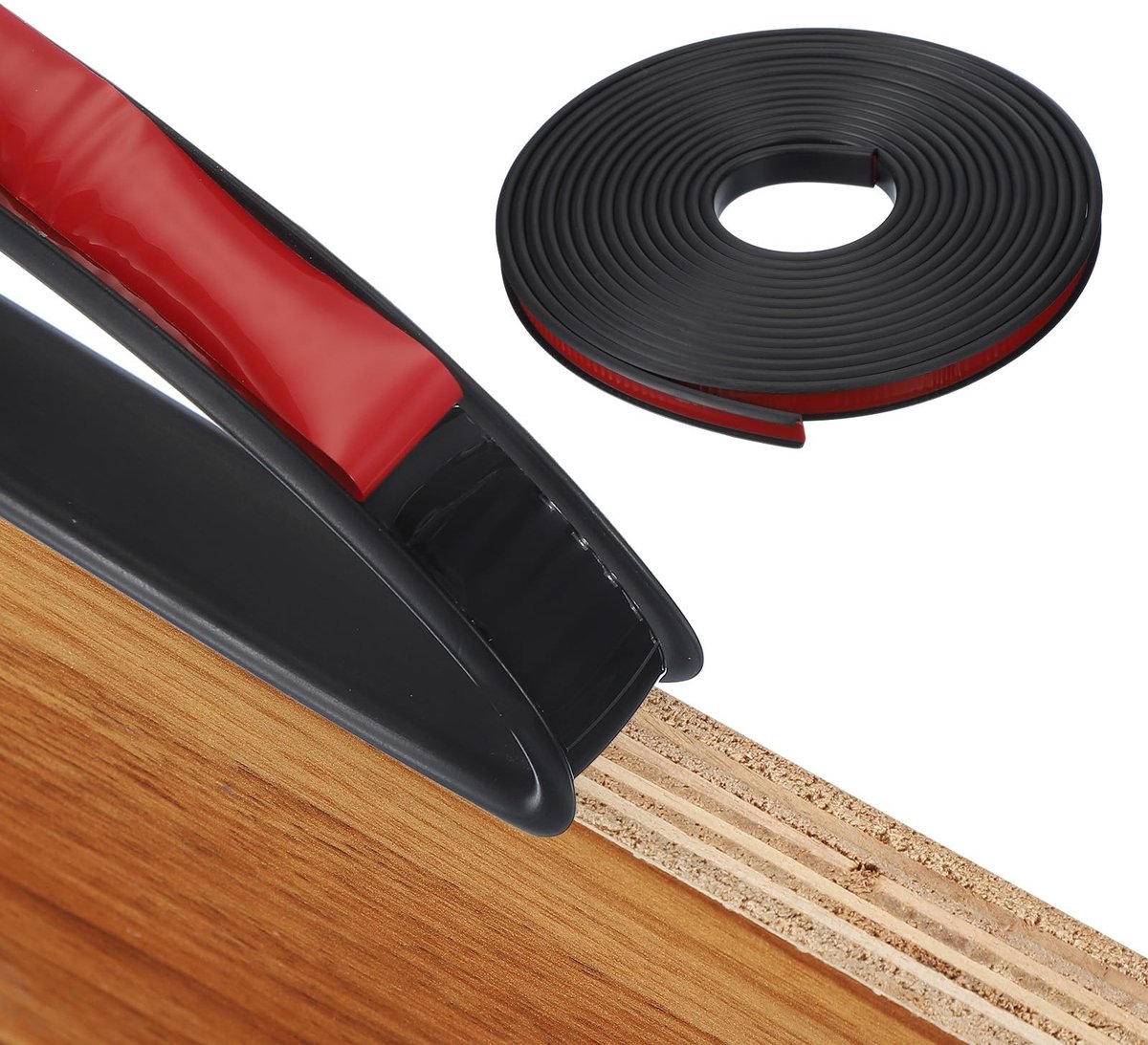 Solidchoice - Zelfklevende Randplakband voor Meubelbescherming, 12 mm x 6 m