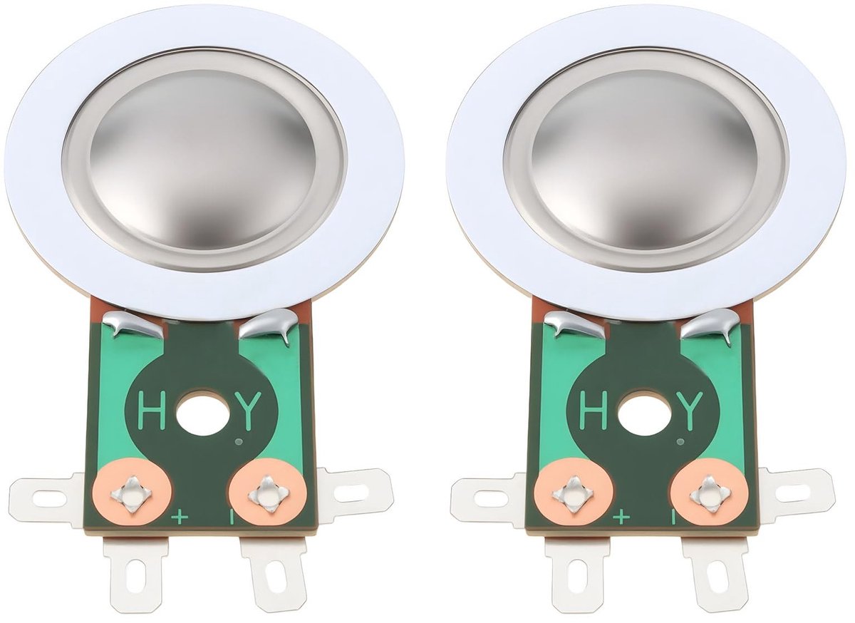 Solidchoice - 2 Stuks Luidspreker Membraan 8 Ohm - Compatibel met Series