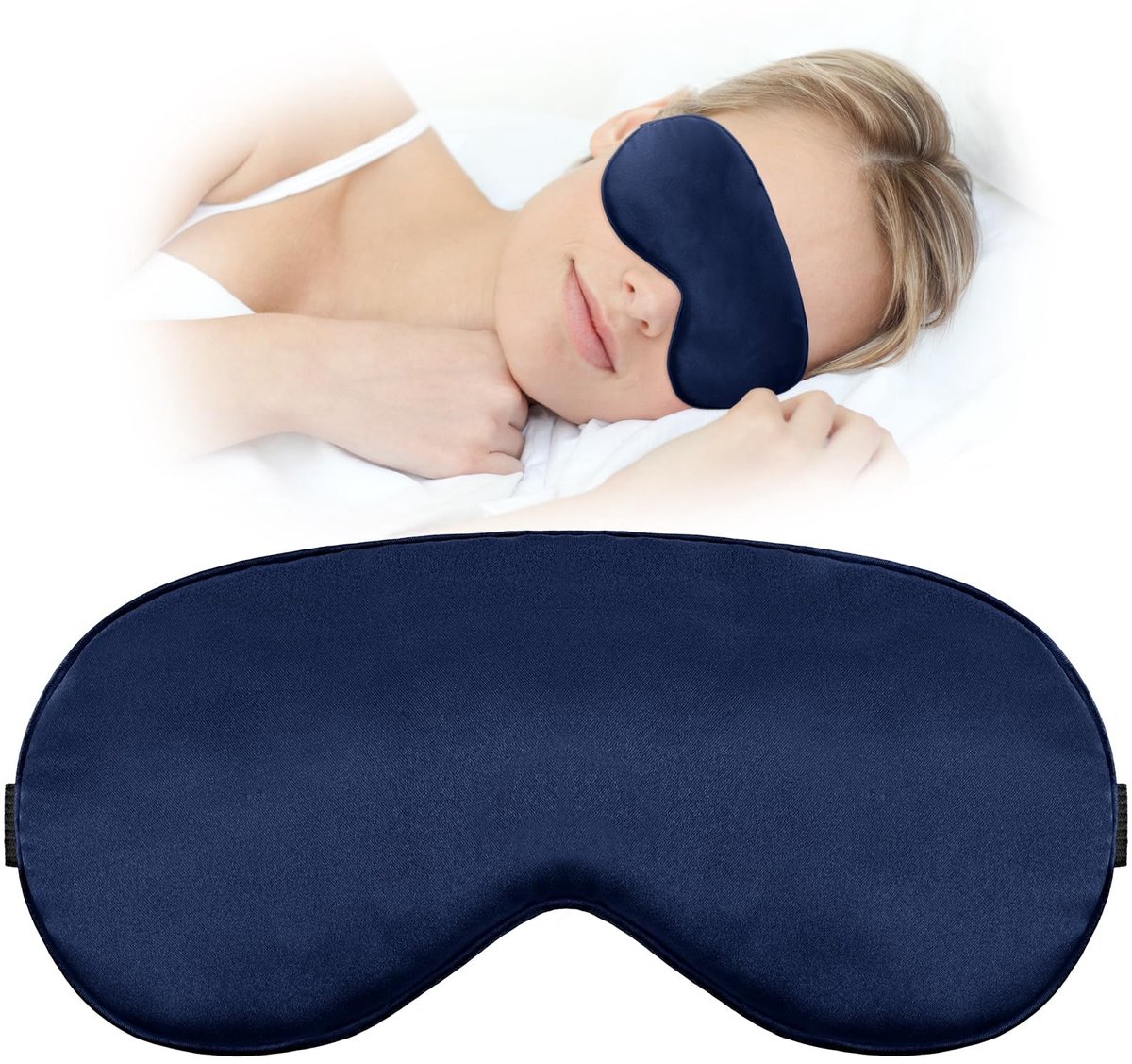 Solidchoice - Zacht en Ademend Oogmasker voor Slaap