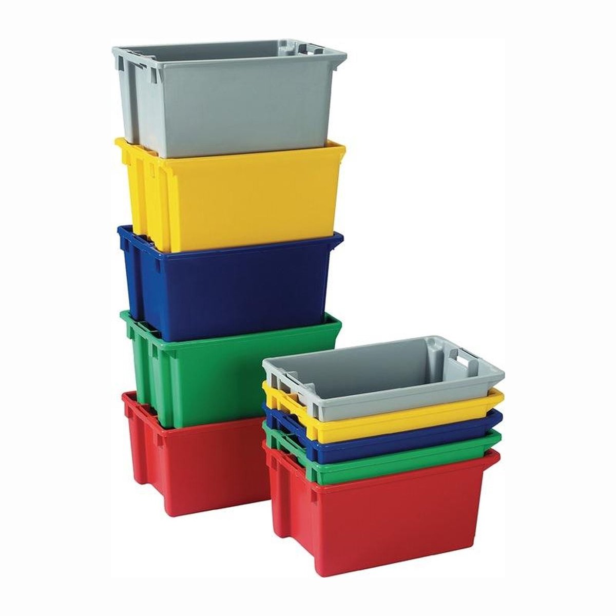 Draaistapelbak PP rood - K400/1 28410021