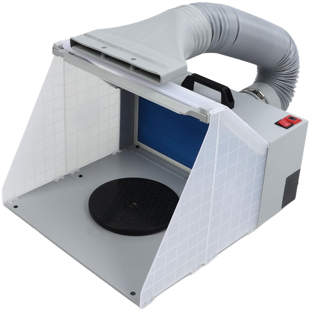 Solidchoice - Professionele LED Airbrush Spray Booth met Draaitafel