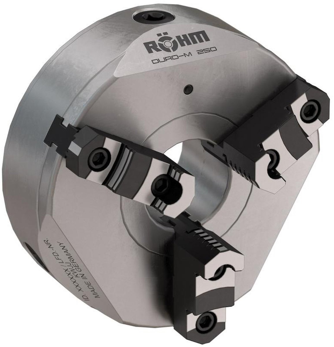 Röhm Planspiralfutter Duro-M 160/3 Cilindrische opname (DIN 6350 vorm A) Boor- en draaibakken - 185303