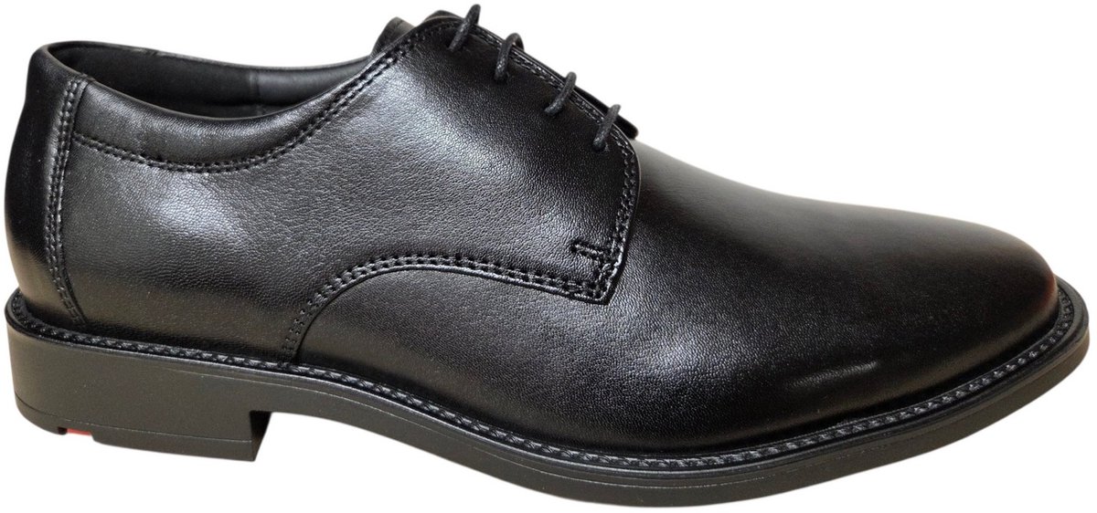 LLoyd Core 110 Black Nette Veterschoenen Zwart Leer Heren - Zwart - 44