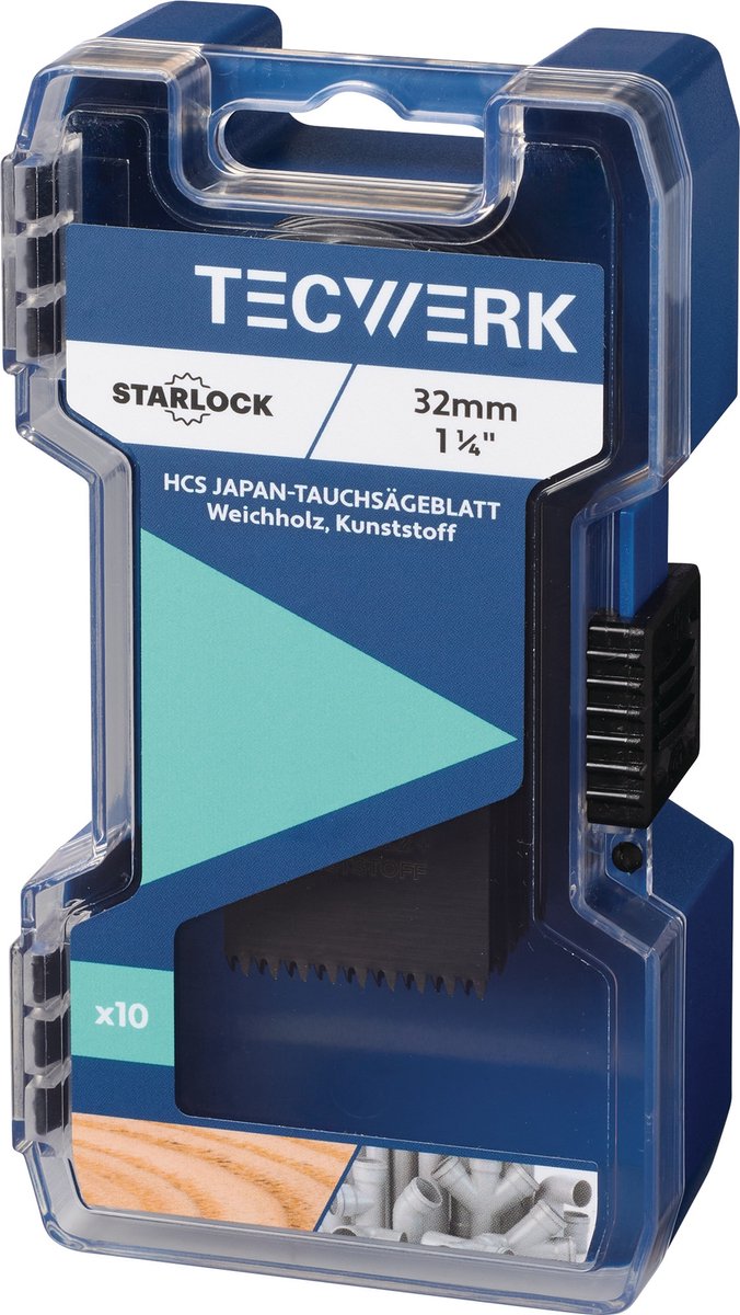 Tauchsägebladen B.32mm invaldiepte 42mm 10 st. Starlock
