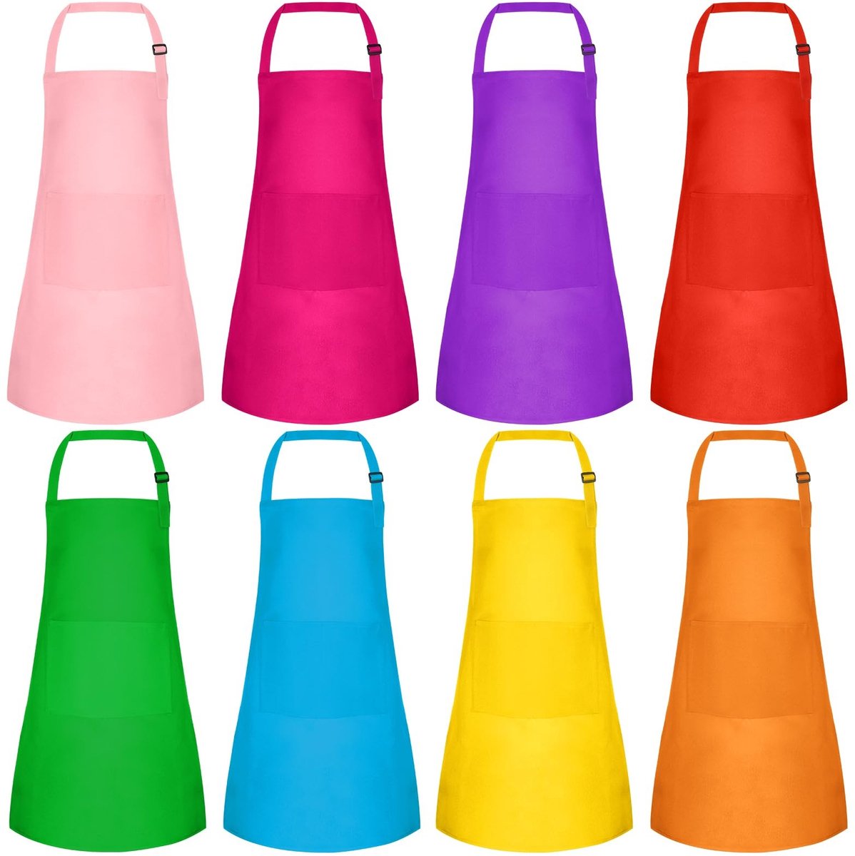 Solidchoice - Verstelbare Kinderschorten met 2 Zakken voor Creatieve Activiteiten