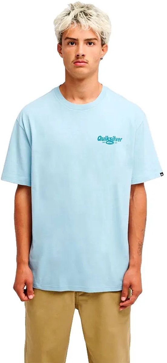 Quiksilver Deep House T-shirt Met Korte Mouwen M Man Blauw