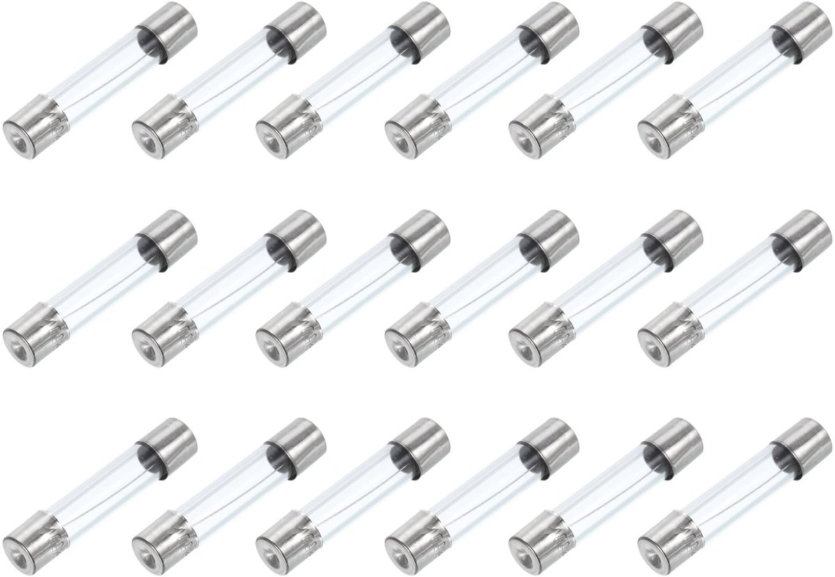 Solidchoice - Set van 18 Glasbuiskralen Vervangingen 15 A 250 V