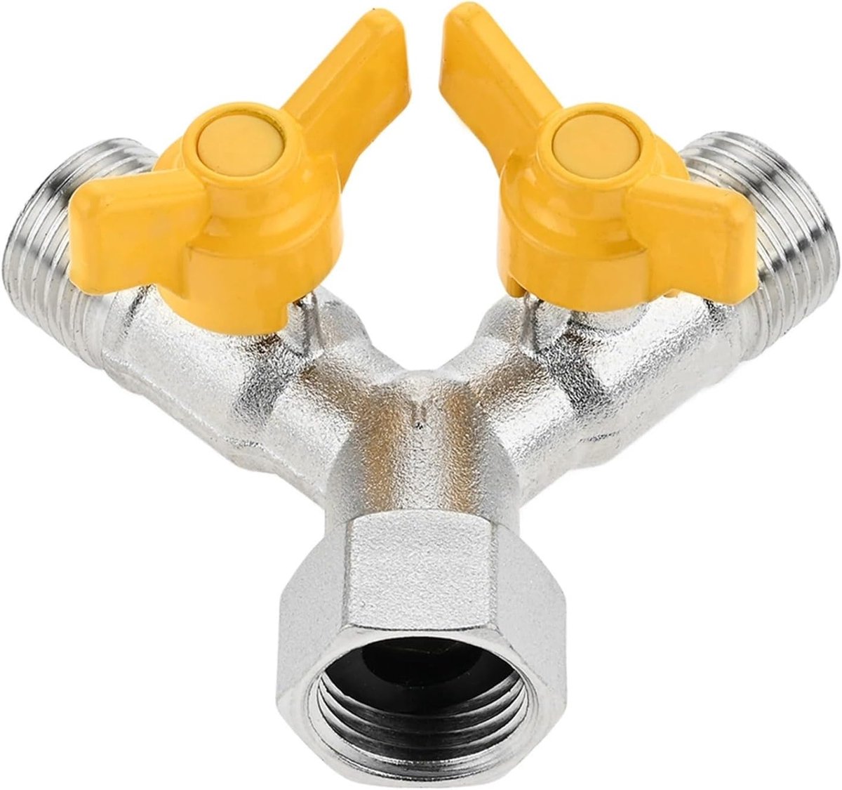 Claoner Douche splitter - Koperen 3-weg stuurklep - Messing - Voor douche en badkamer - Eenvoudig te installeren