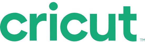 Groen 'cricut' logo op witte achtergrond.