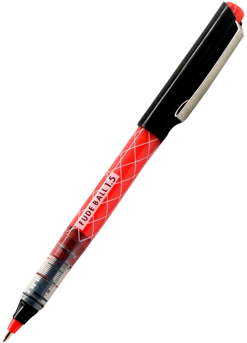 Solidchoice - Balpen met 1,5 mm Punt, Rood
