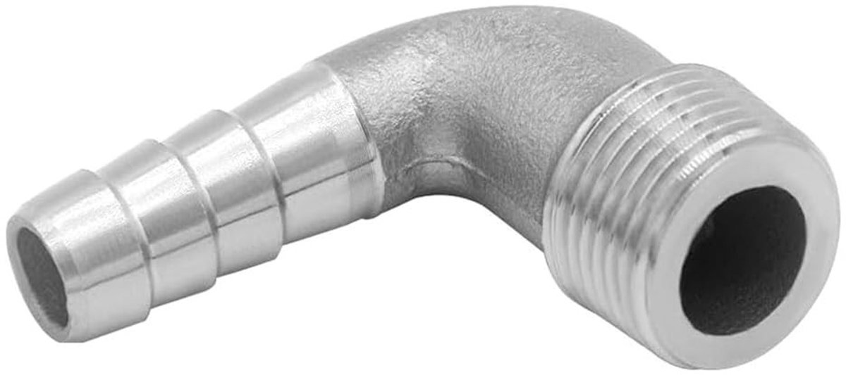 Solidchoice - RVS Hoekverbinder voor Slangen 3/4 Inch