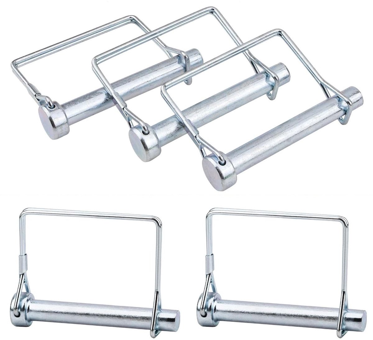 Solidchoice - Pijpklepplinten 5 Stuks - Koolstofstalen Zekeringssplint voor Tuin en Tapheggen