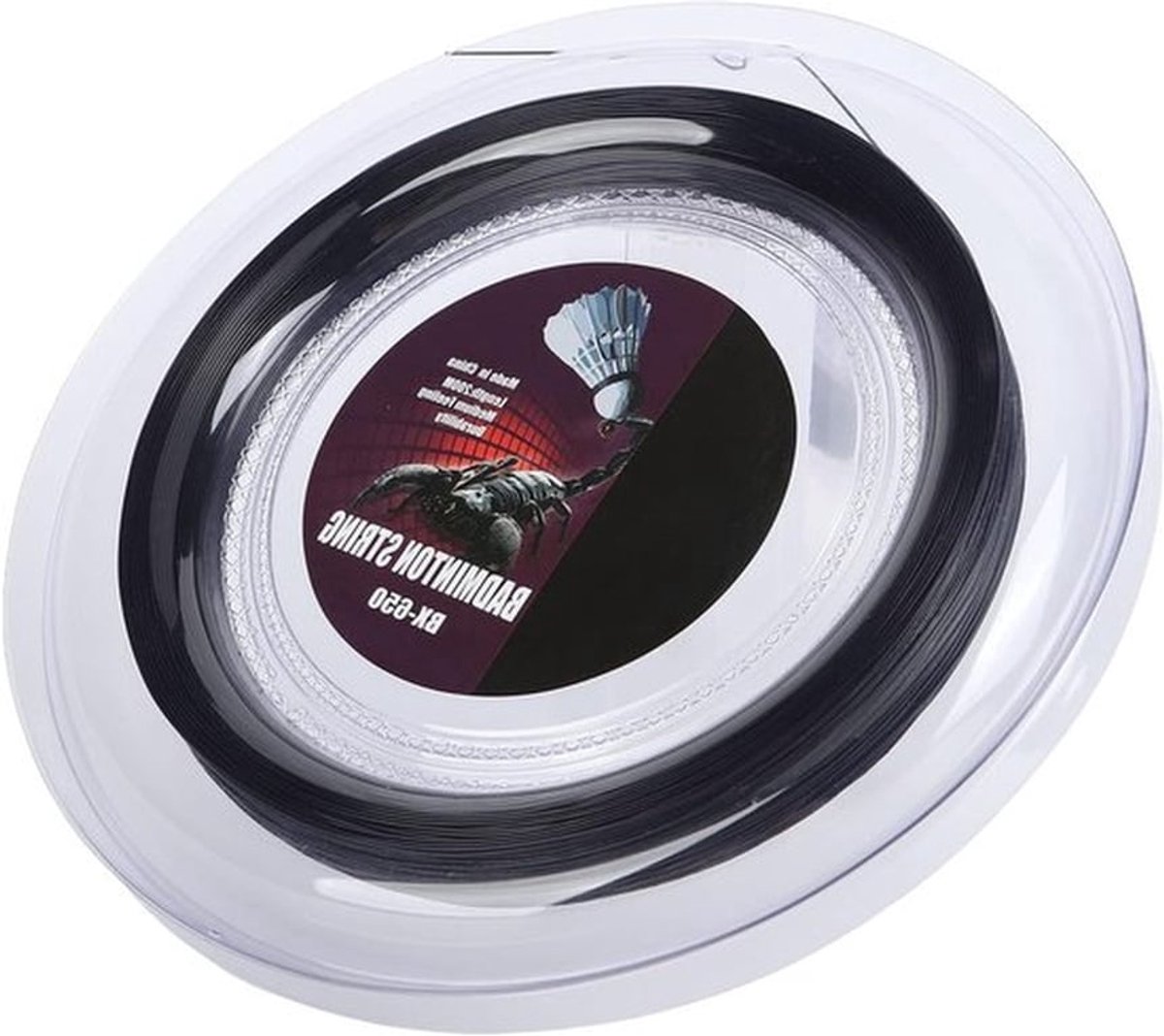 Tennis en Badminton Racket Snaren 0.7mm 200m Nylon Hoog Elastisch voor Training en Vervanging van Racketlijnen