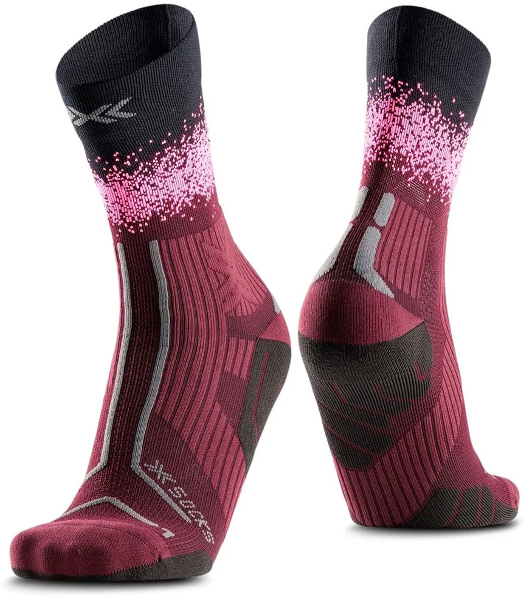 X-socks Trailrun Terraskin Perform Crewsokken Roze EU 39-41